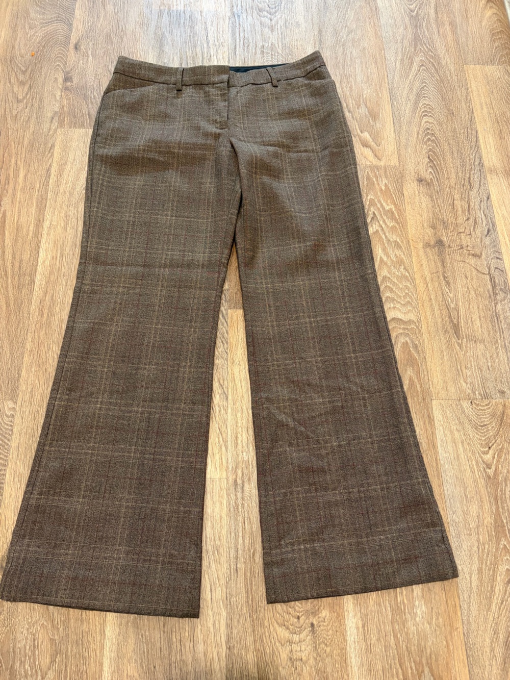 Express Editor Brown Tweed Dress Pants